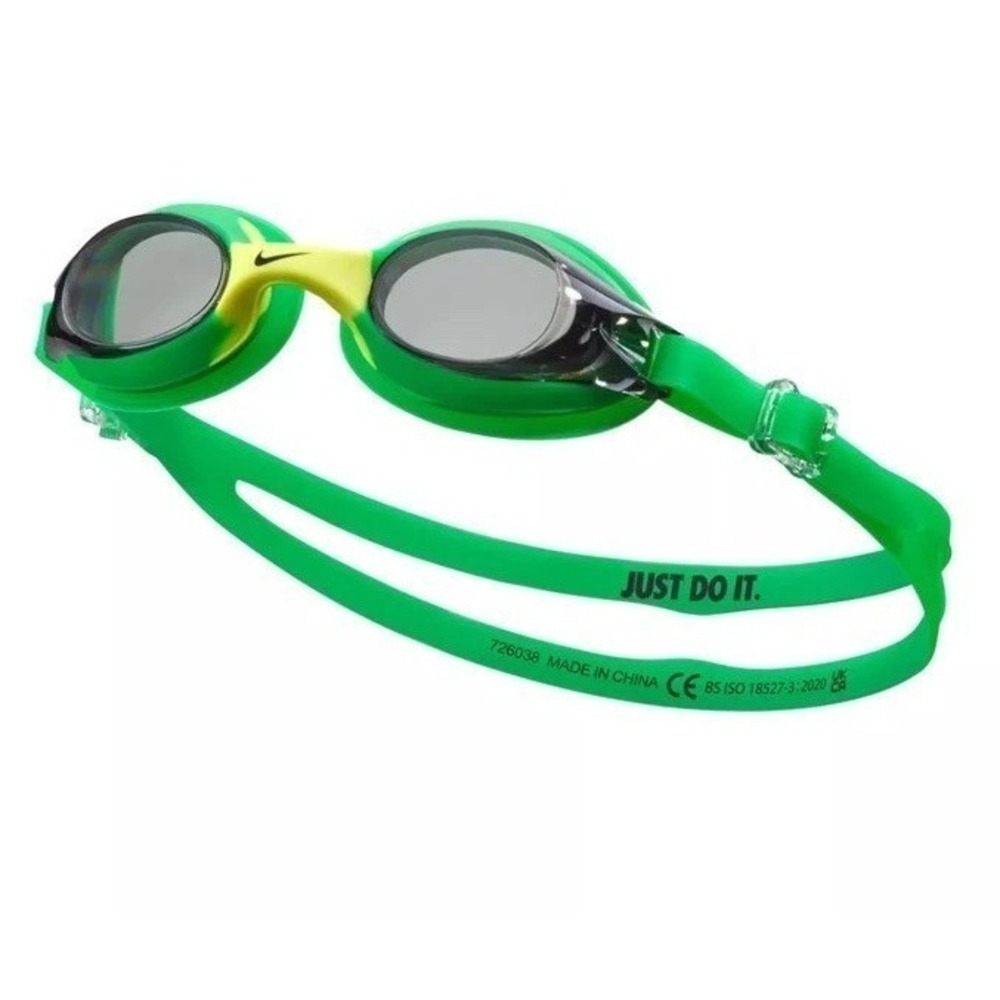 NIKE Lil' Swoosh Kids' Swim Goggles Super-Soft Watertight Seal NESSD138-388